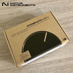 【新品 未開梱 国内正規品】Native Instruments（ネイティブ インストゥルメンツ）KOMPLETE AUDIO 2