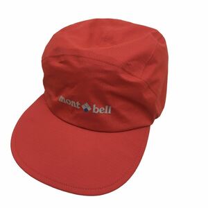 C346-2 mont-bell モンベル GORE-TEX ゴアテックス バードビルキャップ 帽子 キャップ キッズ フリーサイズ #1128488 オレンジ ナイロン