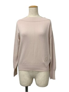 フォクシーブティック ニット セーター Knit Top Lunetta ワンポイント 長袖 38 AUC24 ITPI8EYKMU8K