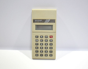 昭和レトロ 電卓 SHARP シャープ ELSIMATE　EL-219 レトロ 計算機 中古現状品 y1187