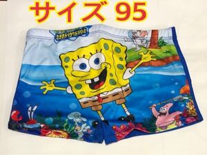 スポンジボブ 水着 男の子 子供 水泳 パンツ スイムパンツ 95相当 キッズ 新品