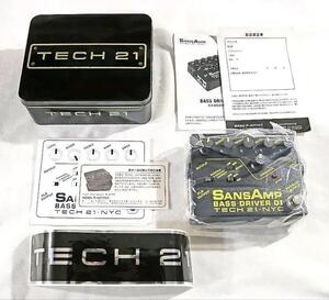 【送料無料】【新品未使用】TECH 21 SANSAMP BASS DRIVER DI 初代