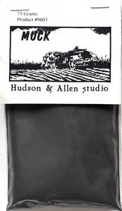 ■ Hudson & Allen Studio Muck #9603 ジオラマ素材 泥濘 内容量75g USA製