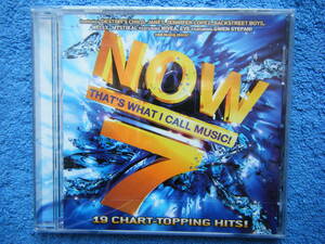 即決未開封CD NOW THAT’S WHAT I CALL MUSIC ! 7 / ブリトニースピアーズ、ジャネットジャクソンなど全19曲 / 曲目は写真5をご参照