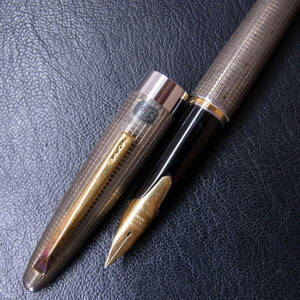 古万年筆 Pilot パイロット Elite Sterling Silver 銀 