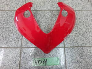 H011 ★ ドゥカティ SS937S スーパースポーツS 純正 フロントカウル48113931A FRON COWL RED 赤レッド★ 中古