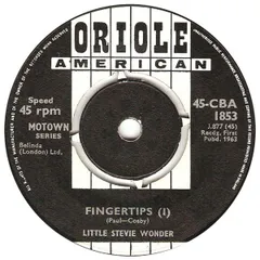 英7" Stevie Wonder Fingertips 45CBA1853 Oriole American /00080