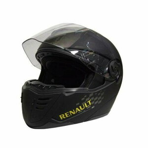 FS-JAPAN ルノー システムヘルメット RN-333 カラー：マットブラック フリーサイズ（57～60）RENAULT