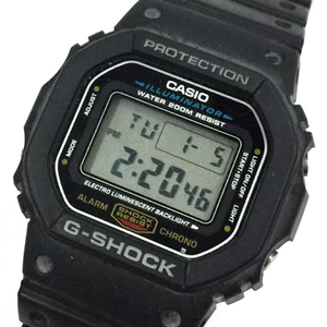 カシオ Gショック デジタル クォーツ 腕時計 DW-5600E メンズ 稼働品 黒 ブラック ファッション小物 CASIO
