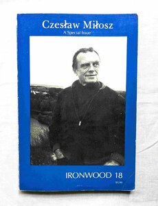 チェスワフ・ミウォシュ ポーランド 詩人/ノーベル文学賞受賞者 洋書 Czeslaw Milosz A Special Issue IRONWOOD