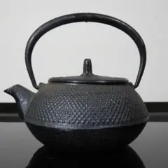 鉄瓶 小 茶道具 鉄器 南部 急須 急須鉄瓶 茶器 鋳物 訳あり　№7