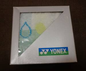 ■YONEX ヨネックス　タオルハンカチ　ハンドタオル　34×34cm　綿100%　日本製■