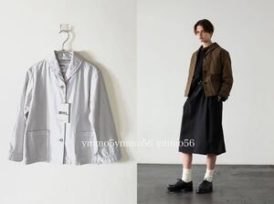 新品タグ付 MARGARET HOWELL マーガレットハウエル ミリタリーコットンリネン シャツジャケット 31,900円 カタログ掲載