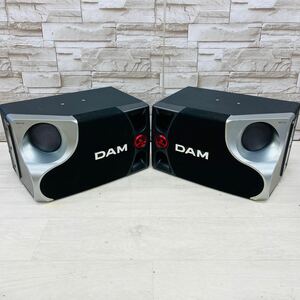 ☆1円〜☆ 第一興商 DAM DDS-65 カラオケ スピーカー 2台 セット ペア カラオケ機器 ④