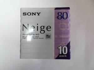 SONY ミニディスク　Neige