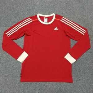 ● アディダス 長袖サッカーシャツ Lサイス スリーライン adidas ●