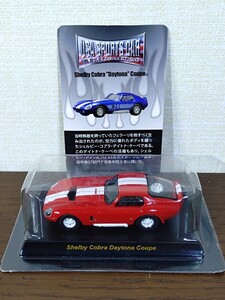 京商 1/64 USAスポーツカー シェルビー コブラ デイトナクーペ ミニカー レッド Shelby Cobra アメ車