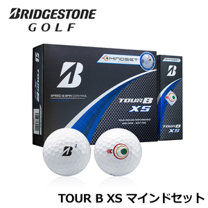 ブリヂストン ツアー B XS マインドセット ゴルフボール 1ダース（12球入）集中力アップ BRIDGESTONE 2024 即納