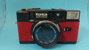 K444 KONICA AUTO FOCUS C35 AF2 /フィルムカメラ/コニカ/コンパクトカメラ/ 動作未確認 現状品 JUNK