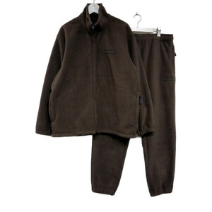 【1円】試着 ennoy エンノイ 国内正規 23AW CITY FLEECE JACKET PANTS フリースジャケット フリースパンツ セットアップ MUNCHEN BROWN L