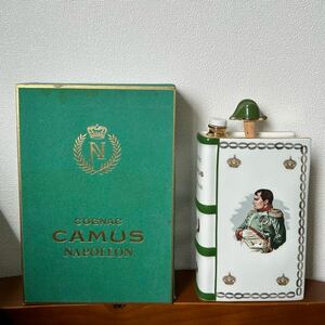 CAMUS NAPOLEON カミュ ナポレオン コニャック BOOK ブック 陶器ボトル 箱付き