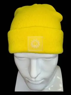 [0] YELLOW SUNSHINE BEANIE