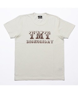 【TMT】TシャツM 日本製 「TMT BIG HOLIDAY」ビッグロゴプリント 人気アイテム RAFI JERSEY TEE (WESTERN LOGO)