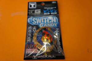 Jackall　ジャッカル　TG BINBIN SWITCH CANDY /TGビンビンスイッチ キャンディ　80ｇ　カラー：オレンジゴールド