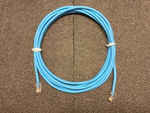 ★☆CAT5e ストレート全結線 UTP ヨリ線仕様 4m 青☆★