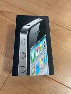 iPhone4 空箱 付属ステッカー付き