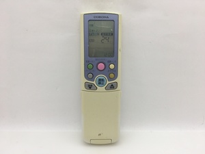 コロナ　エアコンリモコン　CSH-AIG3　中古品A-6402