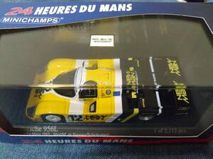 1/43 MINICHAMPS 1983年ルマン24時間レース　ポルシェ956L#12 V・メール、M・デ・ナルバエツ、C ・シュケンテンツ