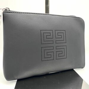 1円~ 新品未使用 ジバンシー GIVENCHY セカンドバッグ クラッチバッグ レディース メンズ 通勤 通学 ロゴ マルチケース ブラック 