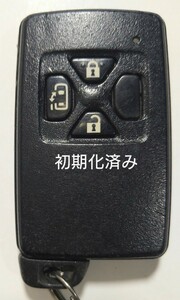 初期化済トヨタ純正スマートキー3ボタン70ノアヴォクシーアルファード基盤番号271451-6230 新品電池サービス⑰