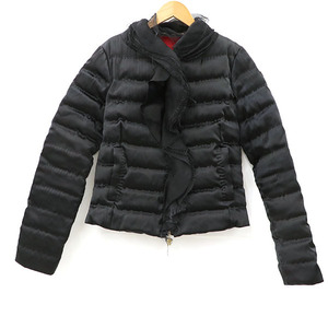 値下げ モンクレール MONCLER ダウンジャケット RN116347 アウター レディース ブラック 表記サイズ 2 【yy】【中古】4000065801202663