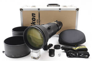 【美品】Nikon AF-S AF S Nikkor 600mm f4 D II ED IF Lens ニコン 箱付き #24C046