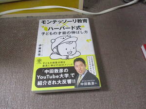 E モンテッソーリ教育×ハーバード式 子どもの才能の伸ばし方2018/7/23 伊藤 美佳