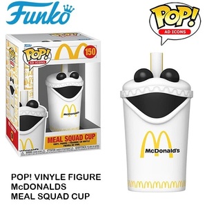 POP! AD ICONS VINYL FIGURE MCDONALDS MEAL SQUAD CUP【FUNKO】