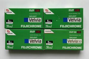 FUJIFILM リバーサルフィルム ISO感度50Velvia220サイズ期限切れ