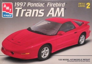 プラモデル 1/25 amt/ERTL 8223 - 1997 Pontiac Firebird Trans AM