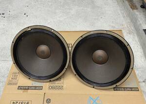 ALTEC LANSING 515B 38cmコーン型ウーファーユニット アルテック スピーカー ペア。