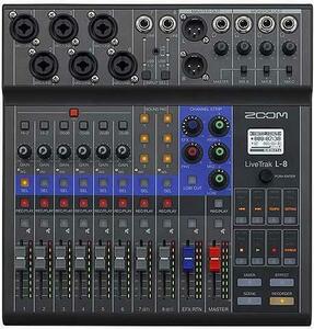 ZOOM LiveTrak L-8 [8-Trak Mixer / Recorder]