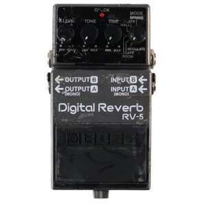 【中古】デジタルリバーブ エフェクター BOSS RV-5 Digital Reverb ボス リヴァーブ エフェクター