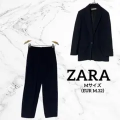 ZARA テーラードジャケット　パンツ　セットアップ　スーツ　M 32