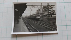 古写真 鉄道写真 札幌駅ホーム？ 電車 昭和30年代