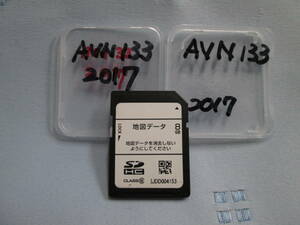 ♪♪　イクリプスナビ　AVN133~138／UCNV1130~1150用　２０１７年　中古SDカード　♪♪