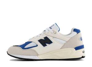 New Balance 990V2 "White/Navy" 26.5cm M990WB2