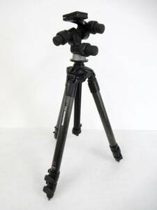 【Manfrotto/マンフロット】午③52//三脚MT057C3/雲台405/三段三脚/カーボン