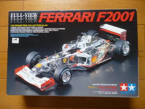 希少・新品・未開封／1/20　フルビュー　フェラーリ F2001　1台／タミヤ　FERRARI FULL-VIEW ITEM:20054