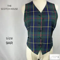 THE SCOTCH HOUSE ザスコッチハウス ベスト トップス レイヤード